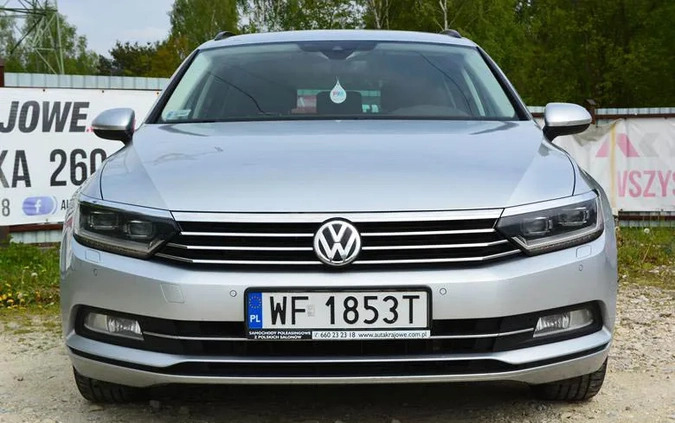 Volkswagen Passat cena 64900 przebieg: 192000, rok produkcji 2018 z Racibórz małe 704